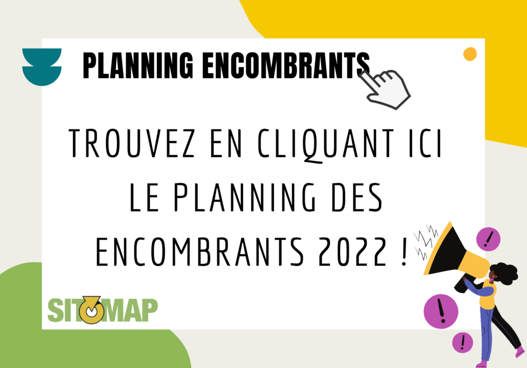 Planning encombrants 2022