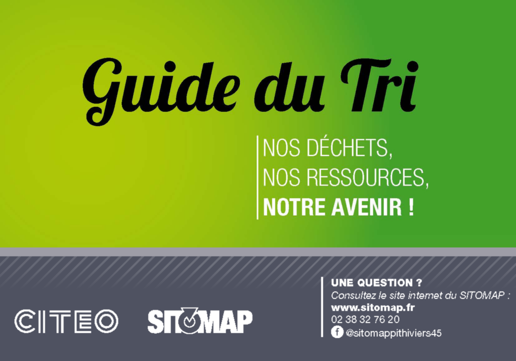 Le guide du tri est disponible