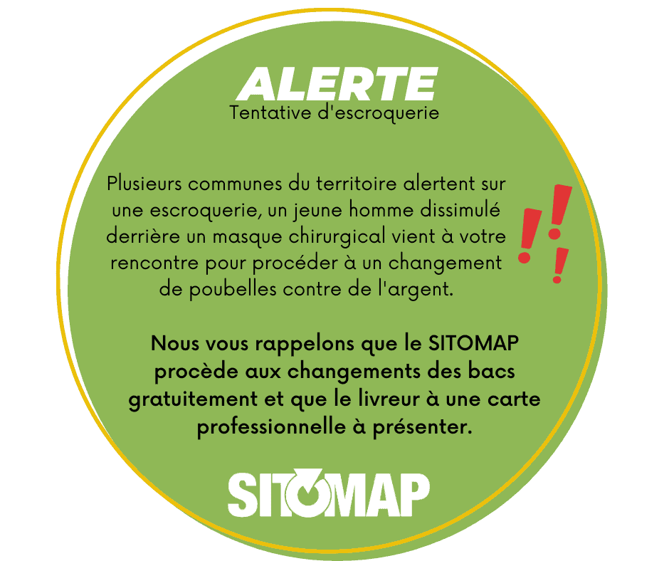 Alerte tentative d'escorquerie