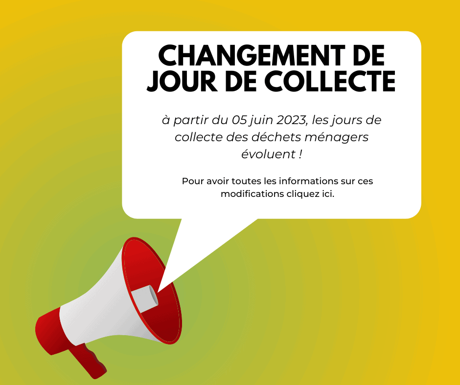 Changement de jour de collecte 